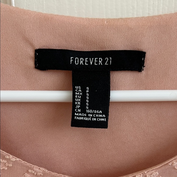 Forever 21 Pink Chevron Mini Dress - Picture 3 of 3